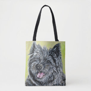 Bolso De Tela La pintura de Cairn Terrier