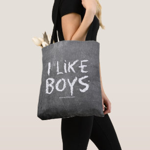 Bolso De Tela La pizarra sucia oscura de SlipperyJoe's Me gustan