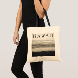 Bolso De Tela La playa de la Isla Grande de Hawái