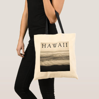 Bolso De Tela La playa de la Isla Grande de Hawái