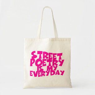 Bolso De Tela La poesía callejera es mi día a día