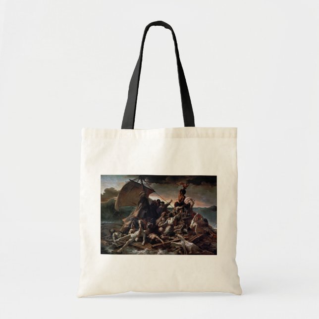 Bolso De Tela La posta de la Medusa, Theodore Gericault (Frente)