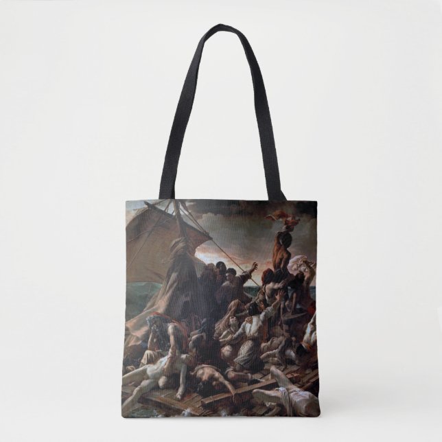 Bolso De Tela La posta de la Medusa, Theodore Gericault (Anverso)