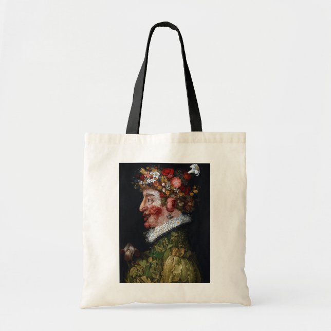 Bolso De Tela La primavera, Arcimboldo (Frente)