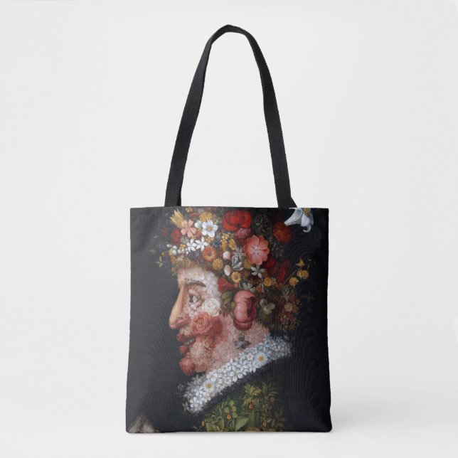 Bolso De Tela La primavera, Arcimboldo (Anverso)