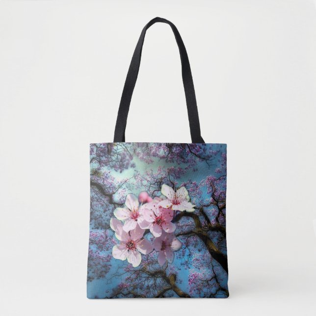 Bolso De Tela La primavera ha llegado (Anverso)