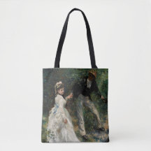 La Promenade Renoir Impresionismo pintura