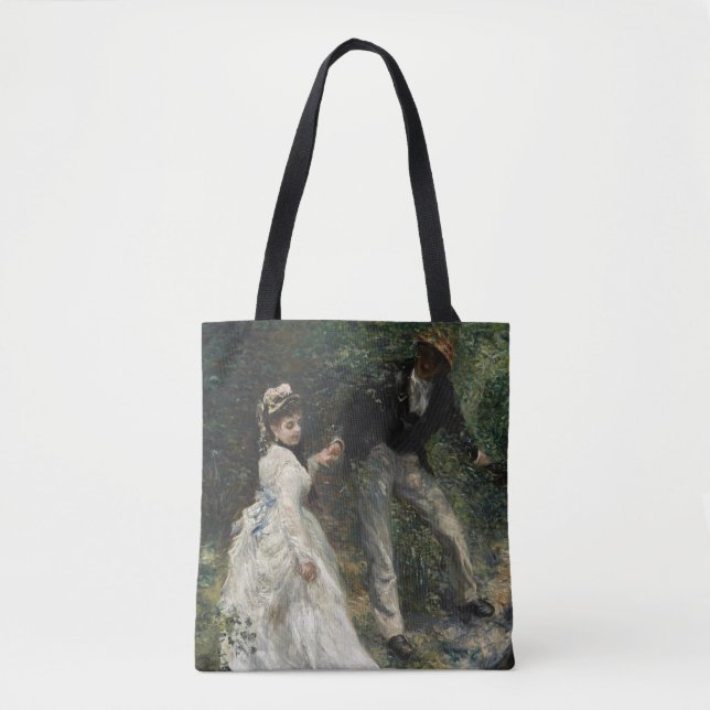 Bolso De Tela La Promenade Renoir Impresionismo pintura (Anverso)