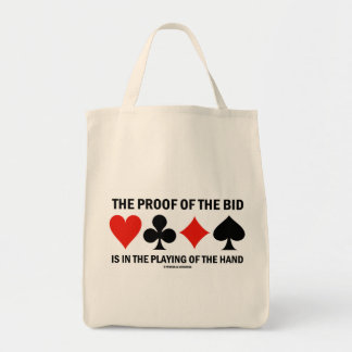 Bolso De Tela La Prueba De La Oferta Es El Juego De La Mano