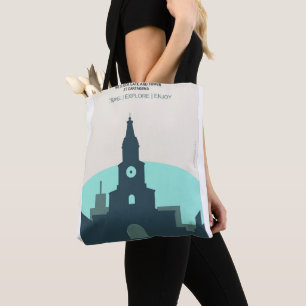 Bolso De Tela La puerta del reloj