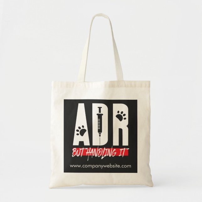 Bolso De Tela La RAM veterinaria, pero el manejo de Vet Tech Bus (Frente)