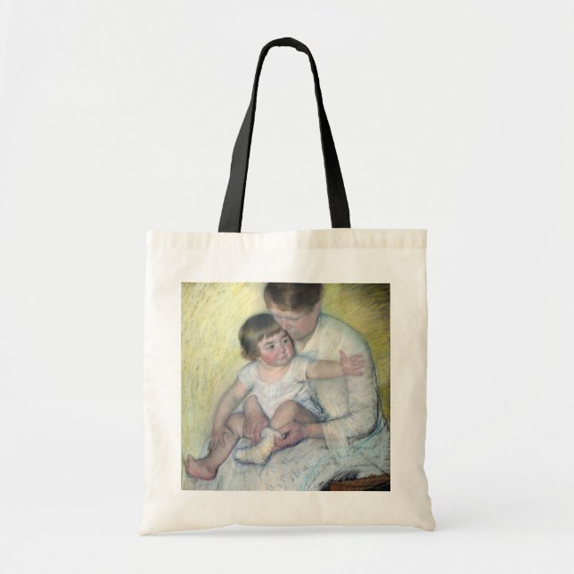 Bolso De Tela La rebelión, Mary Cassatt (Frente)