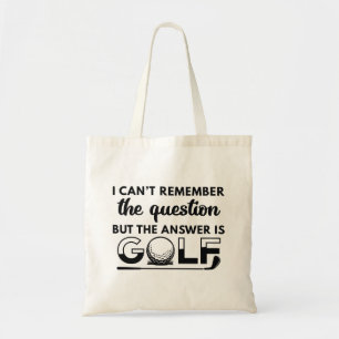Bolso De Tela La Respuesta Es Golf