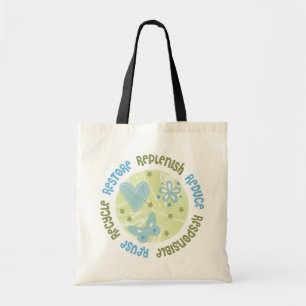 Bolso De Tela La reutilización recicla responsable
