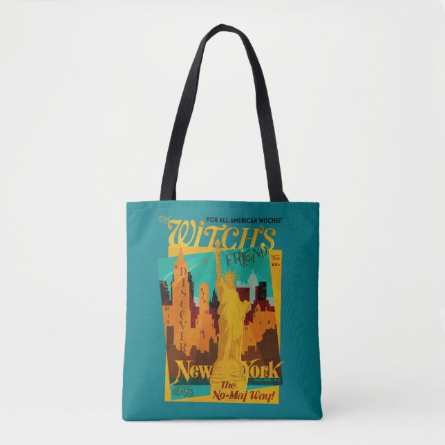 Bolso De Tela La revista The Witch's Friend September (Anverso)