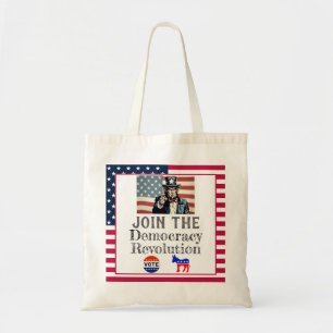 Bolso De Tela La Revolución Democrática Toto Bag