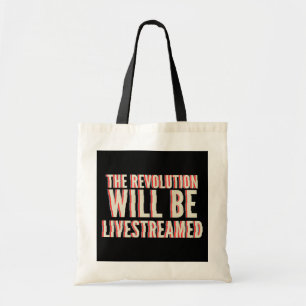 Bolso De Tela La revolución será transmitida en vivo
