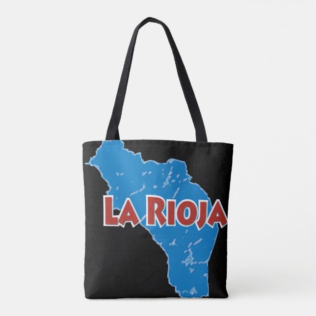 Bolso De Tela La Rioja (Reverso)