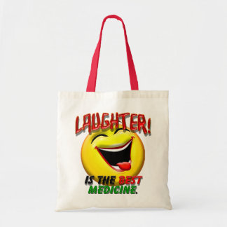 Bolso De Tela La risa es la mejor medicina