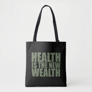 Bolso De Tela La salud es la nueva riqueza