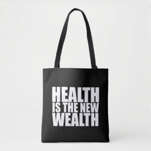 Bolso De Tela La salud es la nueva riqueza