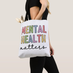 Bolso De Tela La salud mental importa   Conciencia sobre la salu