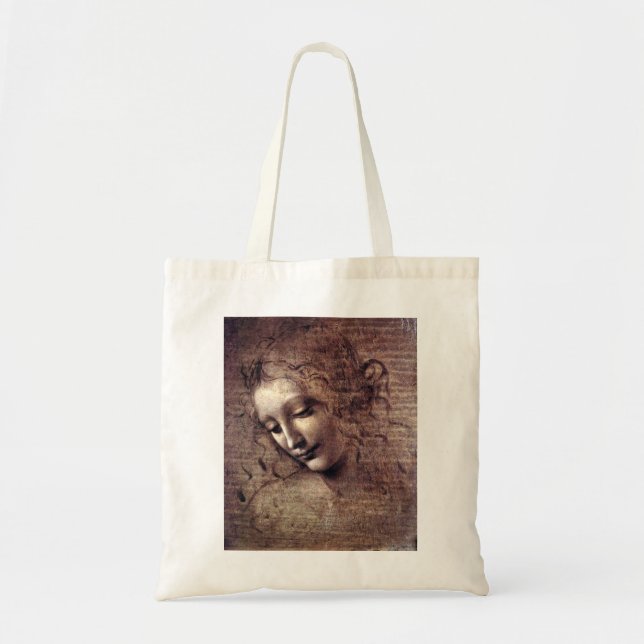 Bolso De Tela La Scapigliata - da Vinci - c1508 (Frente)