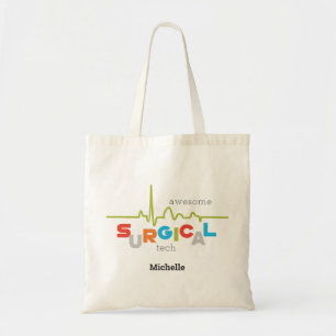 Bolso De Tela La Semana Técnica Quirúrgica Personalizada Fant