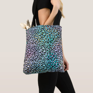 Bolso De Tela La Serie Leopardo Irisado Diseño 8