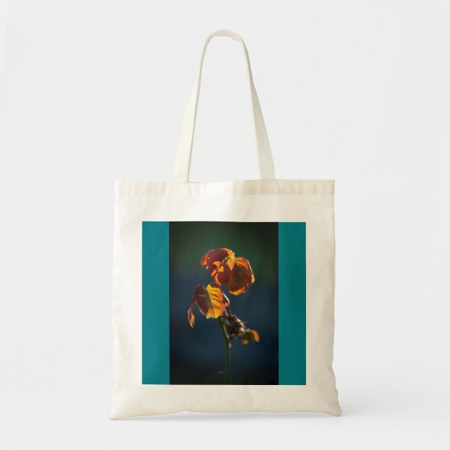 Bolso De Tela La simplicidad de las hojas (Frente)