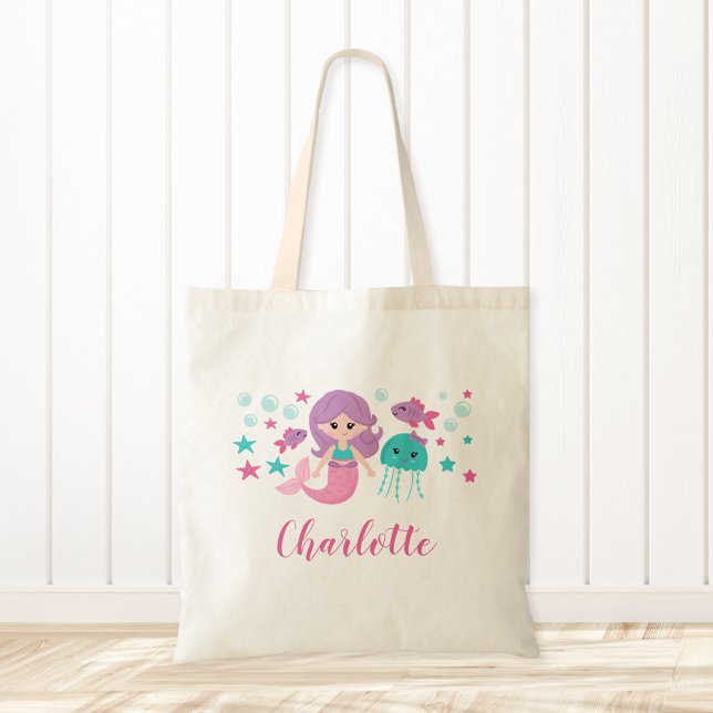 Bolso De Tela La sirena cutánea personalizada (Subido por el creador)