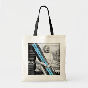 Bolso De Tela La snowboard de Marilyn