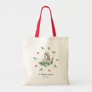 Bolso De Tela La sociedad de San Jorge del tote del Palm Beach