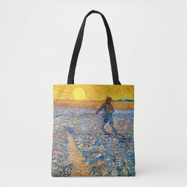 Bolso De Tela La Sower, Van Gogh (Anverso)