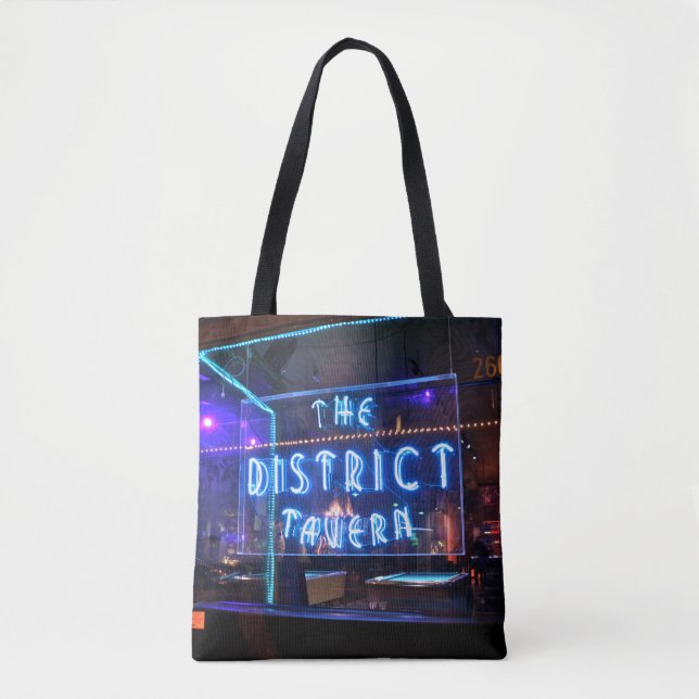 Bolso De Tela La Taberna del Distrito (Anverso)