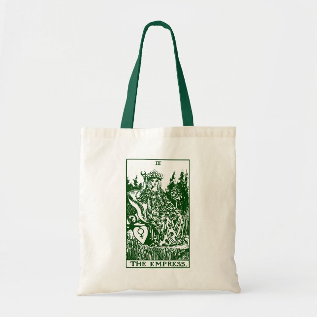 Bolso De Tela La tarjeta de emperatriz (Frente)