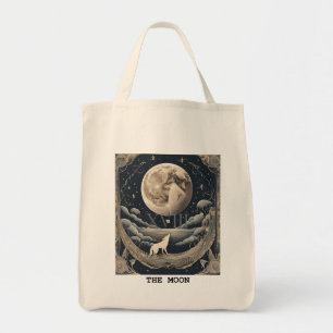 BOLSO DE TELA LA TARJETA DE LA LUNA - TAROT