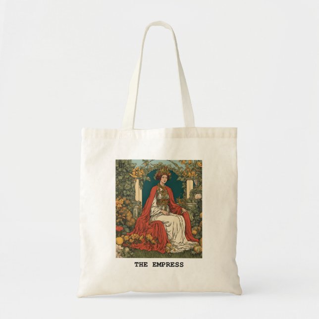 BOLSO DE TELA LA TARJETA EMPRESS - TAROT (Frente)
