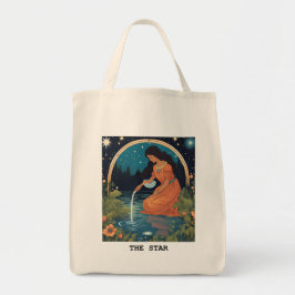 BOLSO DE TELA LA TARJETA STAR - TAROT