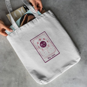 Bolso De Tela La tarjeta Tarot de la Luna