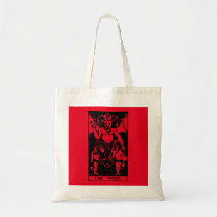 Bolso De Tela La tarjeta Tarot del diablo