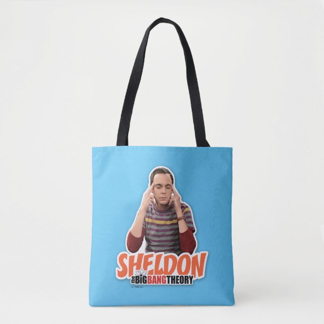 Bolso De Tela La teoría del Big Bang | Sheldon (Anverso)