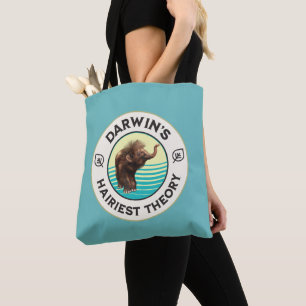 Bolso De Tela La teoría más peluda de Darwin Adorable mamut lanu