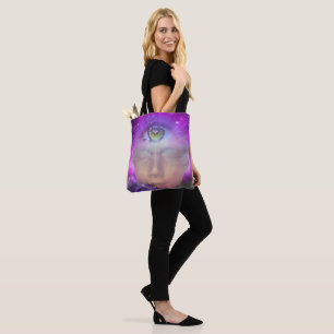 Bolso De Tela La tercera Chakra ocular - Prosperidad de los símb