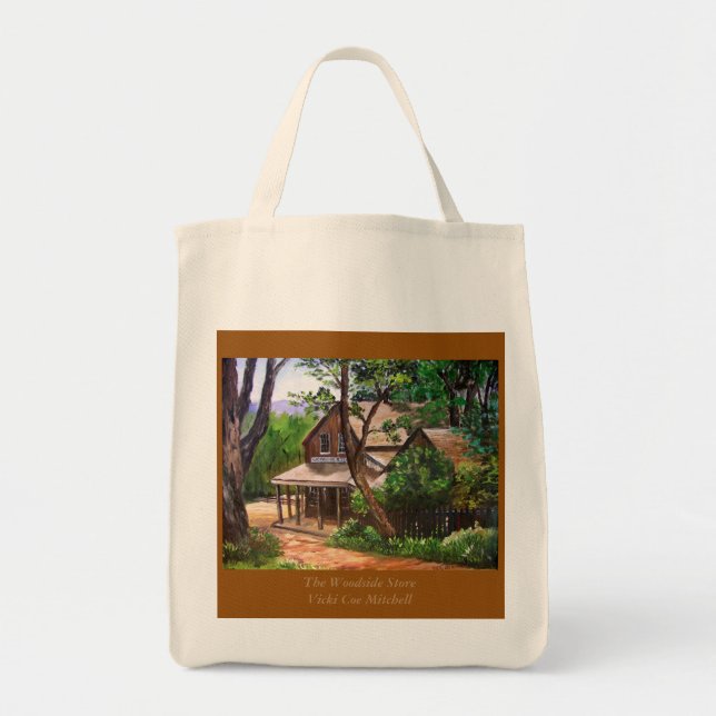 Bolso De Tela La tienda Woodside (Frente)