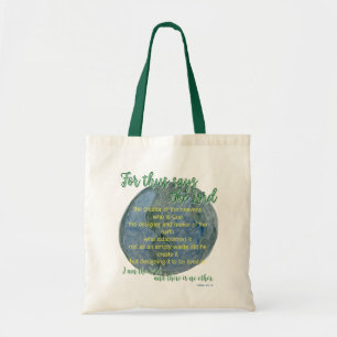 Bolso De Tela La Tierra Él Formó