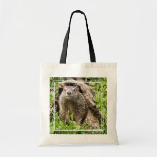 Bolso De Tela La tierra en un registro hueco
