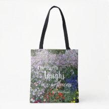 La Tierra se Ríe en Flores Cita Floral