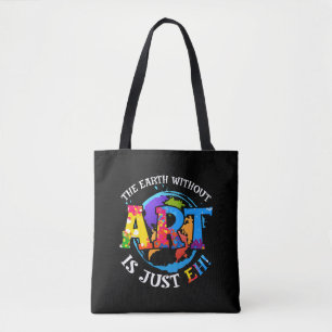 Bolso De Tela La Tierra sin Arte es sólo EH