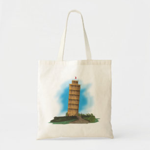 Bolso De Tela La Torre inclinada de Pisa